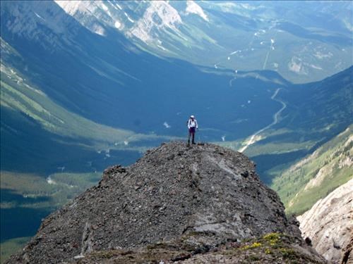 {212 Dav Mull} on Wintour Ridge.