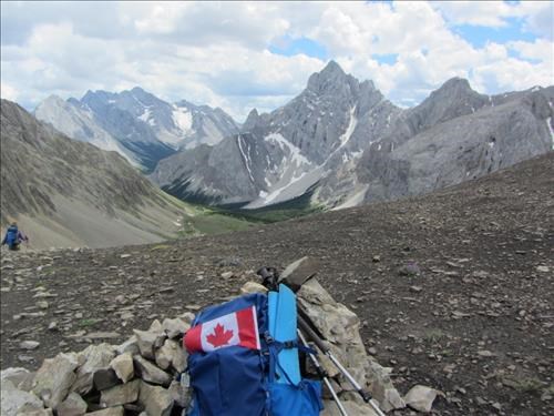 Canada Day 2015. Piper Pass view south.