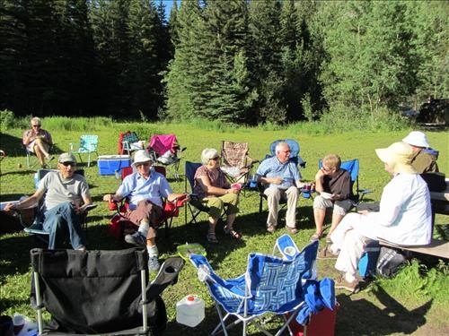 Opal potluck barbeque