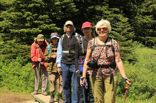 Testing out the new "bridge" over the Elbow