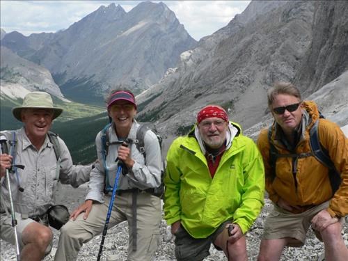 Rae Glacier /Philip, Rosanne, Ivan, Jim/