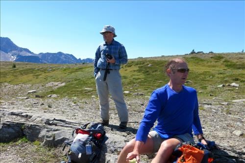 Bill and Ross on the Ramparts