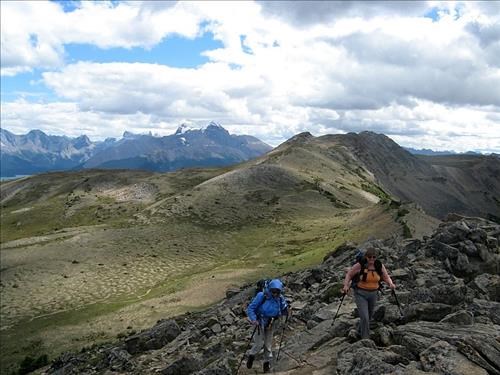 Bald hills on the second top