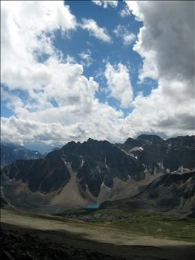 Spectacular views from Indian ridge