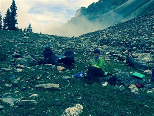 Lunch bunch - Peggy, Larry, Jennifer
