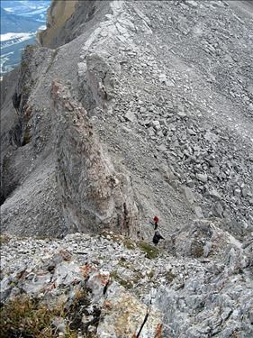 Bill and Terry at the col