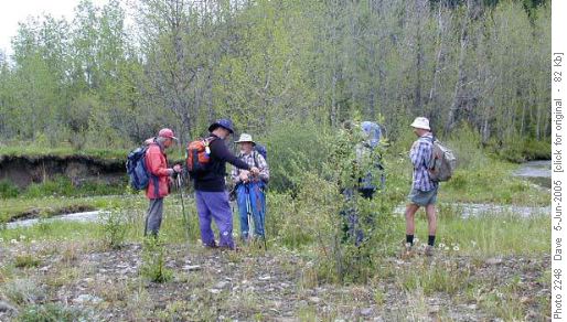 Chaffen Creek - crossing
