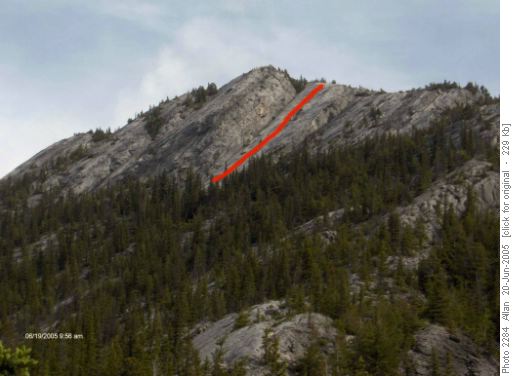 One of the routes up DoorJamb