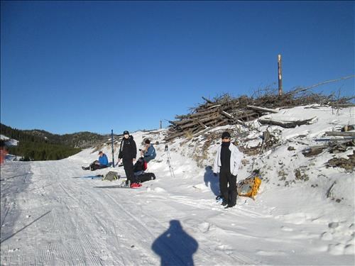 Yoko, John, Greg, Bruce