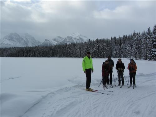 {177 Ron Hunter}, {206 Barb Mitchell}, {1149 Bernie Rosner}, {280 Laszlo Jamniczky} & {444 Nancy Earle} at Mud Lake 