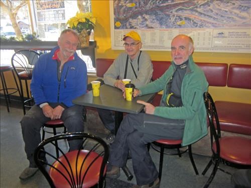 Beamers coffee shop.{532 John Duer}, {199 Ter Mann} and {607 Dam Gann}