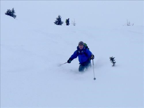 Clifton in the powder