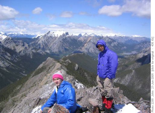 Wasootch ridge highpoint view NW
