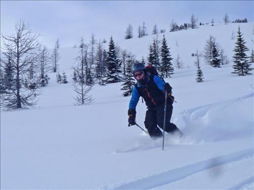 Kevin in Bourgeau Meadows