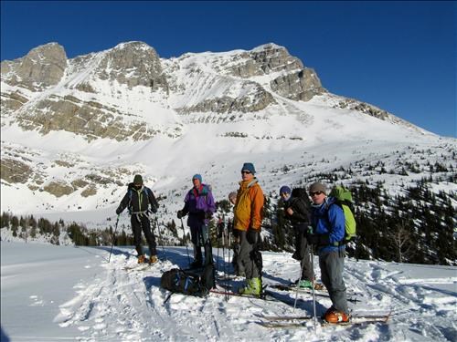 The gang taking a break in the sun