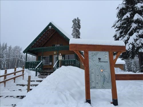 Blackjack Track set trails at Red Mountain Ski Resort, BC