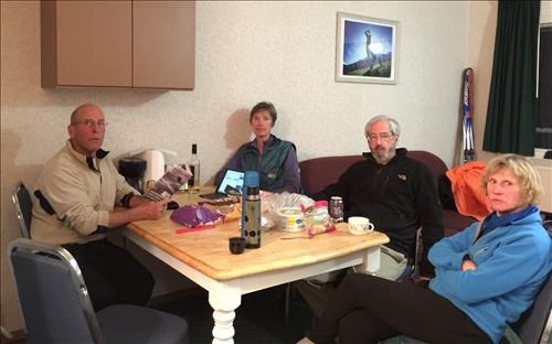 Evening Chat- Chip-Yolande-John-Christine