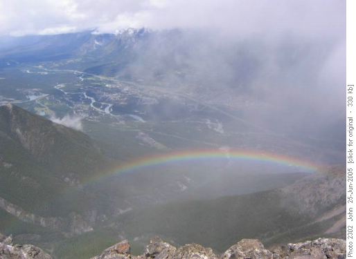 Rainbow over the Bow Valley