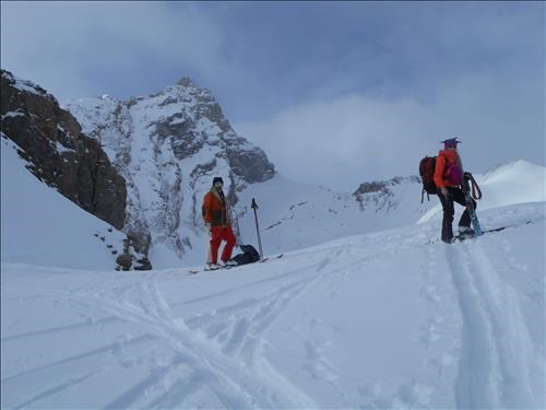 John and Christine on Hilda Ridge