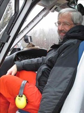 {1283 John Rowe} ready to fly to Blanket Glacier