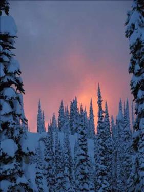 Blanket Glacier view