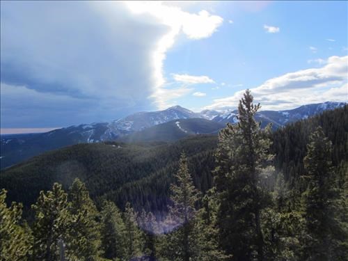 Edge of chinook cloud over Moose Mtn