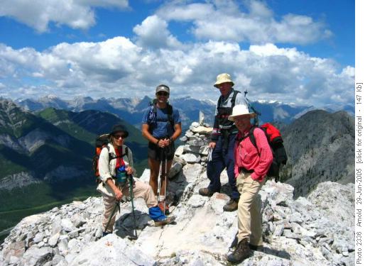 Looking N From the Summit