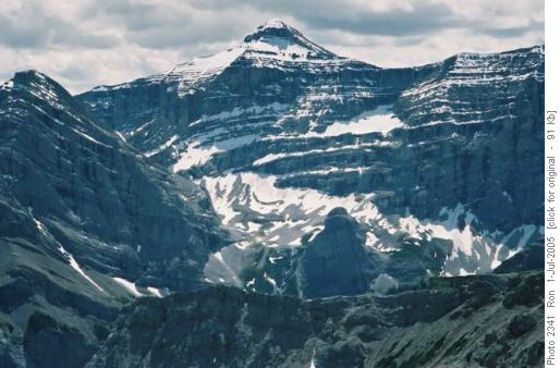 Mt Bogart from Mt Allan