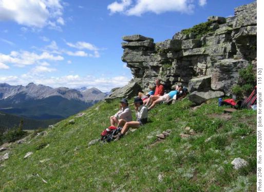 Cox Hill summit lunch