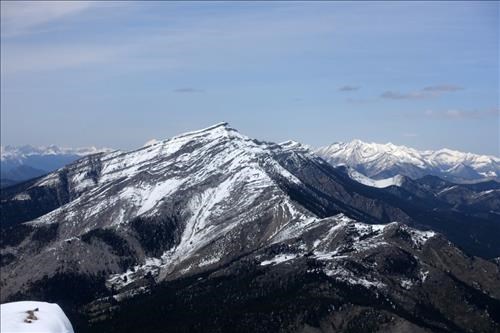 Mount Burke from Sentinel Peak