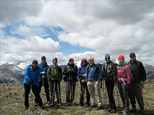 High point of Forget me not ridge