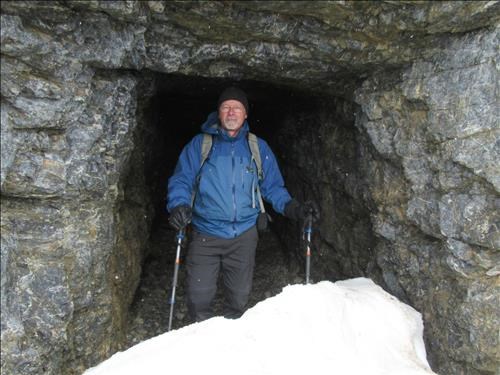 The entrance to Protection Mountain mine