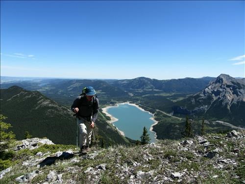 Clifton on the East ridge of Twin Towers