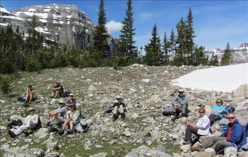 lunch at upper meadow