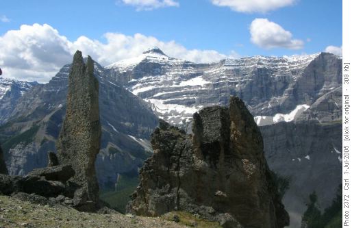 Rock Garden sentinels, Mt. Bogart