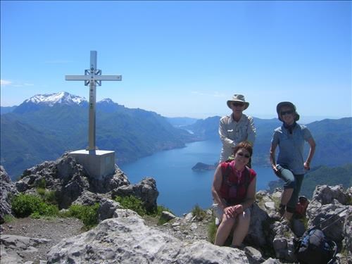 On top of Monte Grona