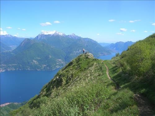 Descent to Breglia
