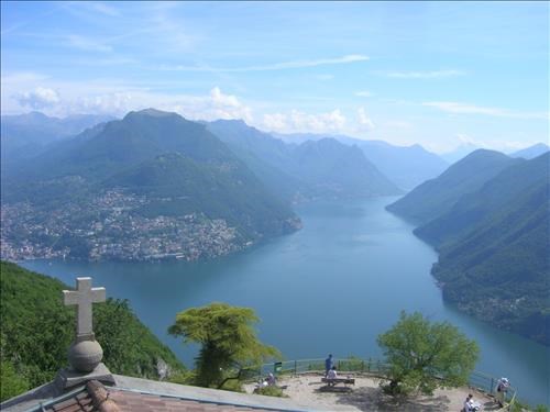 View from top of San Salvatore
