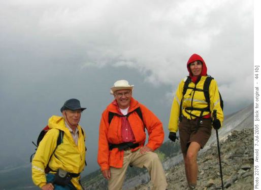Light rain on the ridge