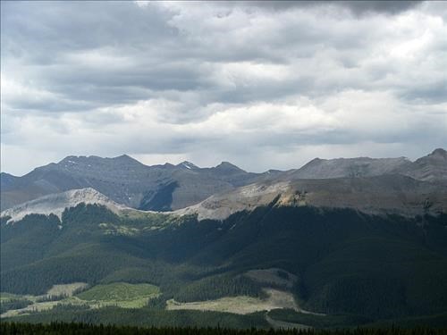 Looking west to Mt. Bryant