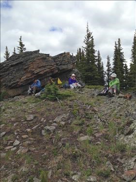 lunch at the big rock