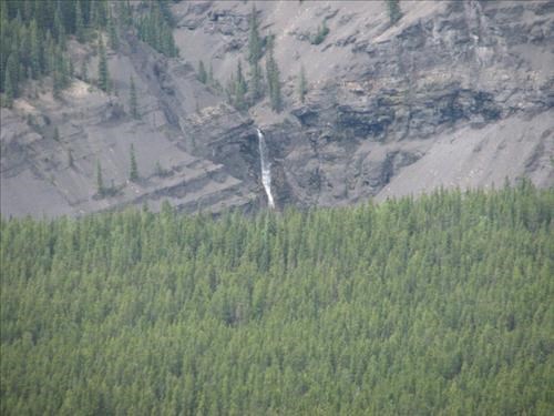 Kananaskis Country's "secret waterfall" in the Threepoint Creek gorge
