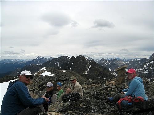 Lunch on the north summit