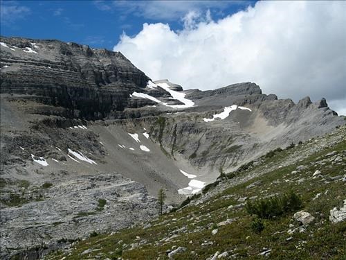 Chickadee peak.at the back middle of picture