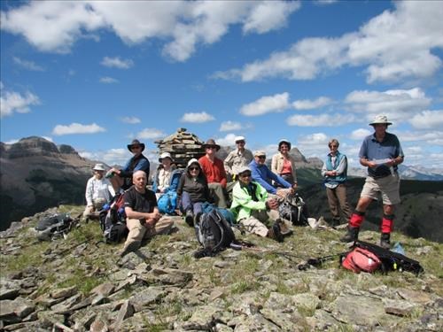 Mount Ware summit group