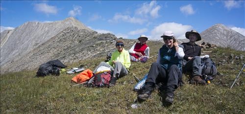 Lunch time Lineham Ridge