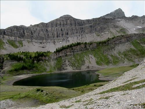 Smutwood Ridge with Smutwood Peak to the right