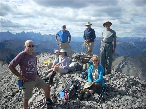 Group summit shot on peak #4