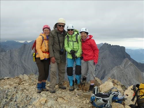 On the summit of Mt Chester.