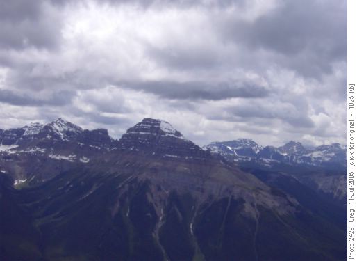 Mt Pilot from Mt. Ishbel